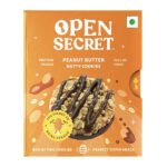 [Box of 2 Cookies] open secret peanut butter nutty-cookies – (Protein-Rich, No Preservatives, 100% Crunchy Delight!)