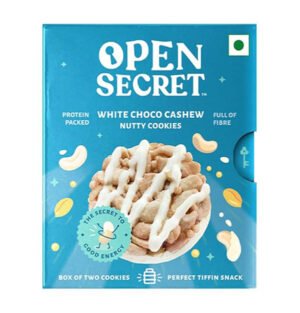 Open Secret Cookies White Choco Cashew Nutty Cookies Pack of 3