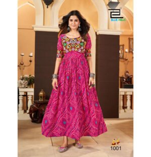 Navratri Gown Lehariyo, Festive wear lehariya gown, Traditional Navratri gown, Navratri lehenga gown, Navratri festive gown, Lehariya print gown for Navratri, Festive Lehariyo gown for women, Navratri ethnic gown, Lehariyo festive wear dress, Indian festive wear gown,