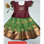 Kids Pattu Paavadai Sets ( vibgyor 01)