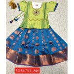Kids Pattu Paavadai Sets ( vibgyor 01)