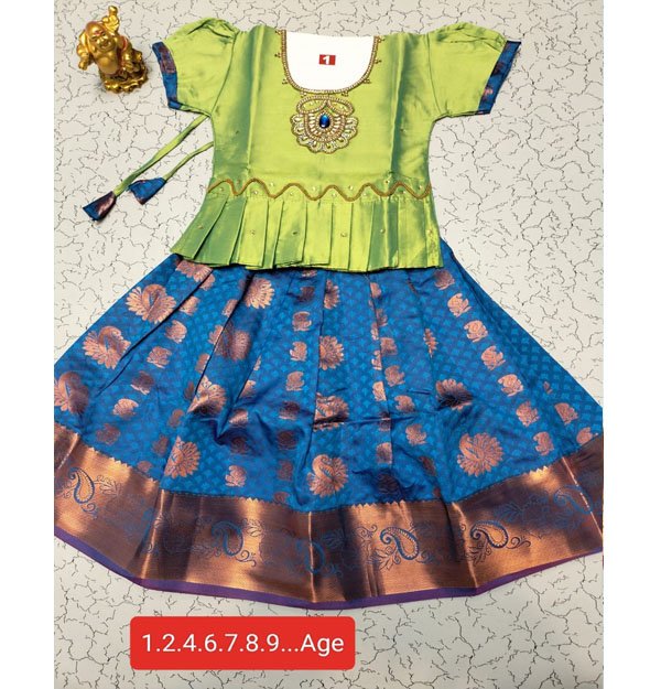 Kids Pattu Pavadai online, Traditional Pattu Pavadai for kids, Kids silk Pavadai set, Pattu Pavadai dress for baby girls, Kids Pattu Pavadai with dupatta, Ethnic wear for kids - Pattu Pavadai, Buy Kids Pattu Pavadai sets, Designer Pattu Pavadai for toddlers, Baby girl Pattu Pavadai, South Indian Pattu Pavadai for kids,