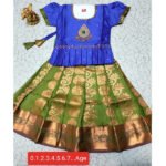 Kids Pattu Paavadai Sets ( vibgyor 01)
