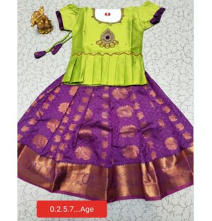 Kids Pattu Pavadai online, Traditional Pattu Pavadai for kids, Kids silk Pavadai set, Pattu Pavadai dress for baby girls, Kids Pattu Pavadai with dupatta, Ethnic wear for kids - Pattu Pavadai, Buy Kids Pattu Pavadai sets, Designer Pattu Pavadai for toddlers, Baby girl Pattu Pavadai, South Indian Pattu Pavadai for kids,