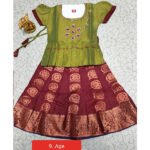 Kids Pattu Paavadai Sets ( vibgyor 01)