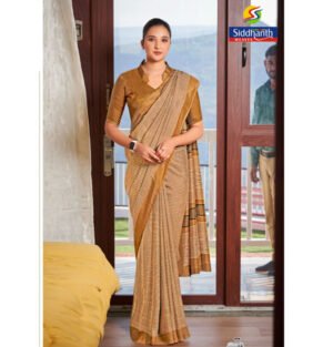 Uniform sarees for teachers, Corporate uniform sarees, Uniform sarees for schools, Office uniform sarees, Sarees for uniform purposes, Uniform sarees wholesale, Custom-made uniform sarees, Uniform sarees with logo, Uniform sarees for nurses, Polyester uniform sarees,