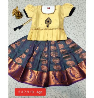 Kids Pattu Pavadai online, Traditional Pattu Pavadai for kids, Kids silk Pavadai set, Pattu Pavadai dress for baby girls, Kids Pattu Pavadai with dupatta, Ethnic wear for kids - Pattu Pavadai, Buy Kids Pattu Pavadai sets, Designer Pattu Pavadai for toddlers, Baby girl Pattu Pavadai, South Indian Pattu Pavadai for kids,