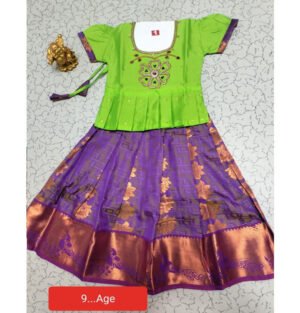 Kids Pattu Pavadai online, Traditional Pattu Pavadai for kids, Kids silk Pavadai set, Pattu Pavadai dress for baby girls, Kids Pattu Pavadai with dupatta, Ethnic wear for kids - Pattu Pavadai, Buy Kids Pattu Pavadai sets, Designer Pattu Pavadai for toddlers, Baby girl Pattu Pavadai, South Indian Pattu Pavadai for kids,