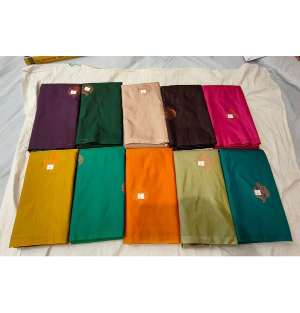 Silk Saree Without Border