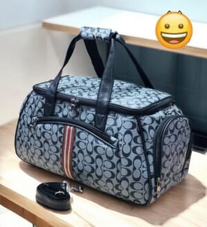 Mont Blanc & Coach duffel bags