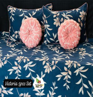 Hand Made Designer 5-pc's-Cushion-Bedding-Set