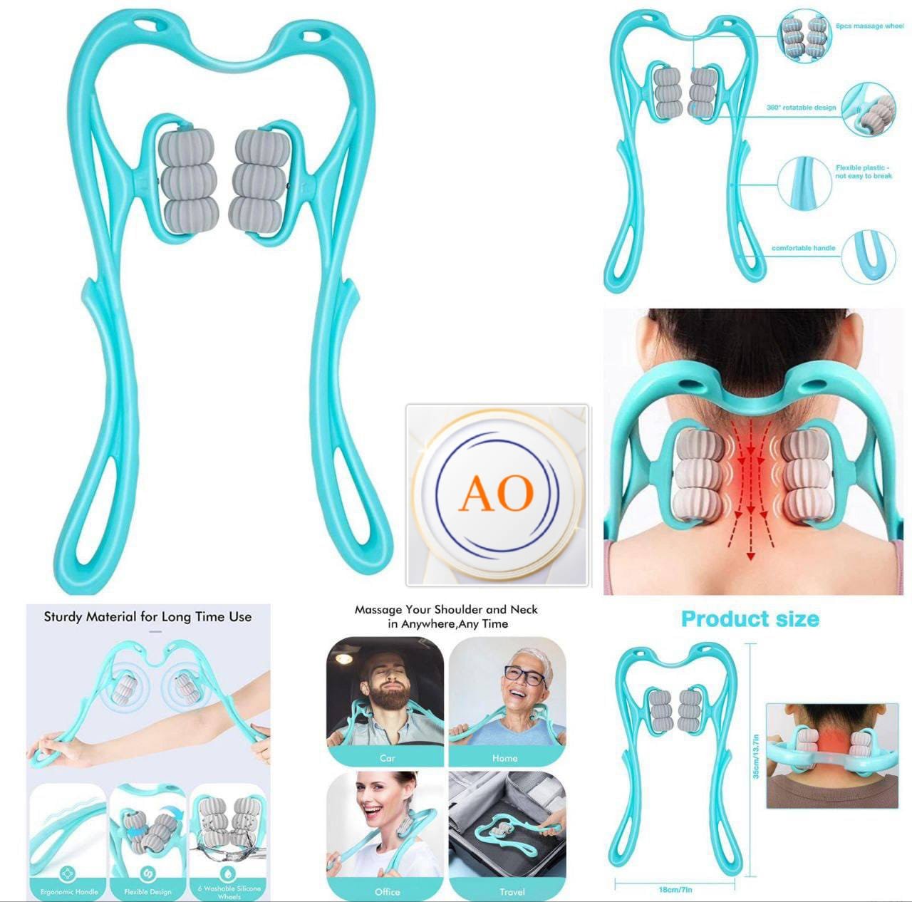 Neck Massager 6-Roller