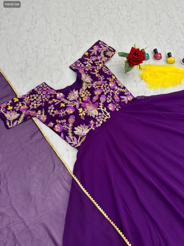 Gown with Duptta  Prem01