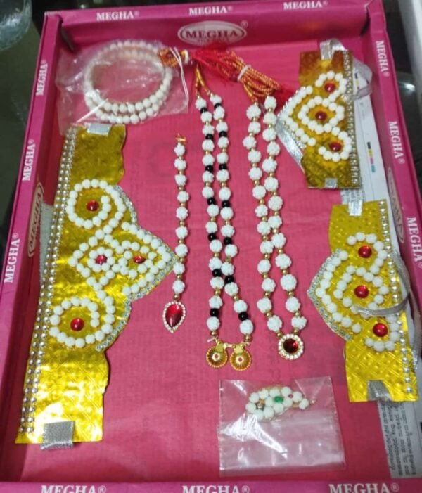 Til Halwa Dagine Sugar Bead Sankrant Jewelry for Children