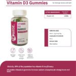 [Sunshine in a Gummy] 1/Day Vitamin D3 Gummies for Strong Bones & Immunity (DE 01)