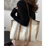 Jute Beach Tote Bag