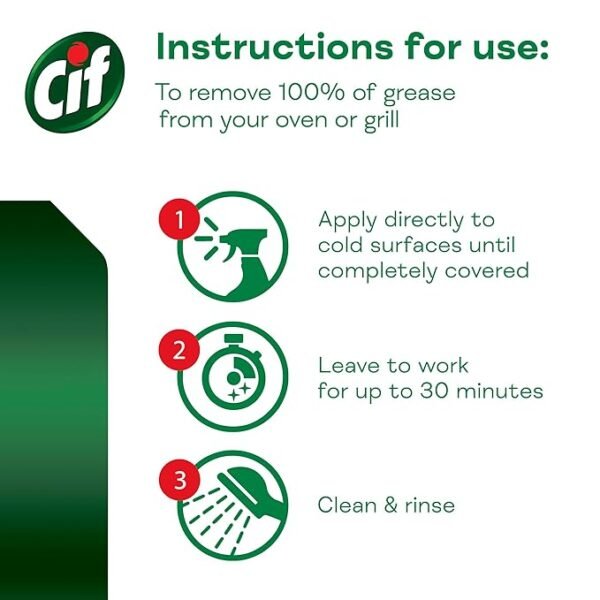 CIF Oven & Grill Cleaner Spray
