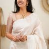 Banarasi Soft Lichi Silk Fabric | Elegant & Luxurious Weave for Ethnic Wear