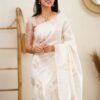 Banarasi Soft Lichi Silk Fabric | Elegant & Luxurious Weave for Ethnic Wear