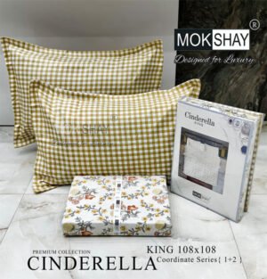 Jointless King Size Coordinate Series Bedsheet Set