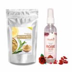 [2-in-1 Skincare Solution] Multani Mitti with Rose Water Combo Pack – For Clear, Glowing, and Refreshed Skin