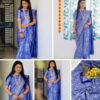Stunning Organic Banarasi Saree in Lichi Silk - Elegant and Comfortable Wedding Saree