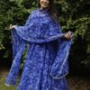 Kasmira New Floral Gown Dupatta Set in Georgette with Lace & Digital Print Elegance