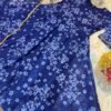 Kasmira New Floral Gown Dupatta Set in Georgette with Lace & Digital Print Elegance