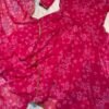 Kasmira New Floral Gown Dupatta Set in Georgette with Lace & Digital Print Elegance