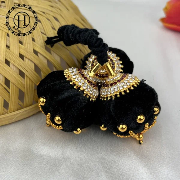 Designer Hair Extensions Hair Accessories including clip-in extensions, decorative barrettes, and stylish hair clips, arranged to showcase a variety of textures and designs for versatile hairstyling options