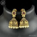 [Top #1] Royal Antique Gold Earrings for Timeless Elegance JH6547