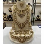Pretty Traditional South Indian Bridal Jewellery Set JH6578