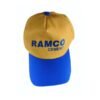 Custom Printed Caps with personalized logo in black and white design