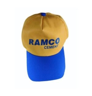 Custom Printed Caps with personalized logo in black and white design