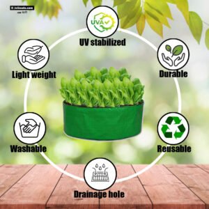 "Grow Bags for Vegetables 15×6 Inches for Vegetables – compact, durable, and perfect for small space gardening"