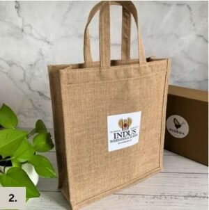 Eco-friendly Jute Bag with natural fiber and stylish reusable design
