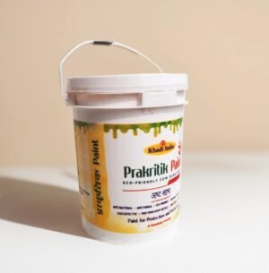 Sampoorn Premium Exterior Emulsion White Paint applied on outdoor cement wall for bright weatherproof finish