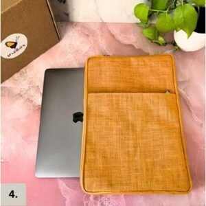 jute laptop sleeve