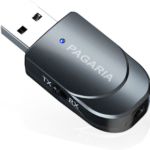 [2-in-1 Wireless Freedom] Pagaria Bluetooth 5.0 Transmitter & Receiver – Model KN330