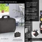 4-Layer Toiletry Kit [Spacious Storage] – [Smart Travel Organizer with 4 Compartments]