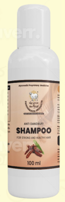 GauPrasad anti dandruff shampoo bottle herbal scalp formula
