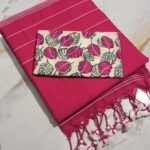 [Limited Edition 2025] Handloom Khadi Cotton Khesh Saree – 100% Artisanal Craft