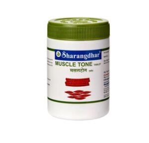 [120 Tablets] Muscle Tone – Sharangdhar’s #1 Ayurvedic Supplement for Healthy Muscle & Weight Gain
