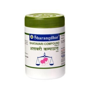 [120 Tablets] Shatavari Compound – Sharangdhar’s #1 Ayurvedic Formula for Hormonal Balance & Nutritional Support