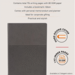 [Top 3 Features] Majestic Slant Notebook with Hard Bound Cover – Where Elegance Meets Function