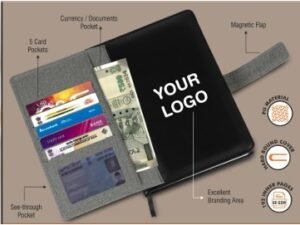 Premium Organizer Notebook with Card Slots