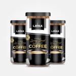 [Pure & Bold Taste] LAYAA Spray Dried Instant Coffee – Premium Blend, 100g Jar