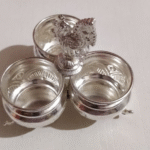 [Set of 1] Premium German Silver Panchwala with Elegant Stand