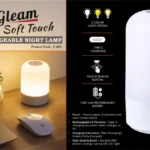[Touch Control | USB Rechargeable] Gleam Night Lamp – Soft Glow, Anywhere You Go