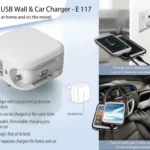 [2-in-1 Combo] Wall and Car Charger – Dual USB Fast Charging Adapter (1 Set)